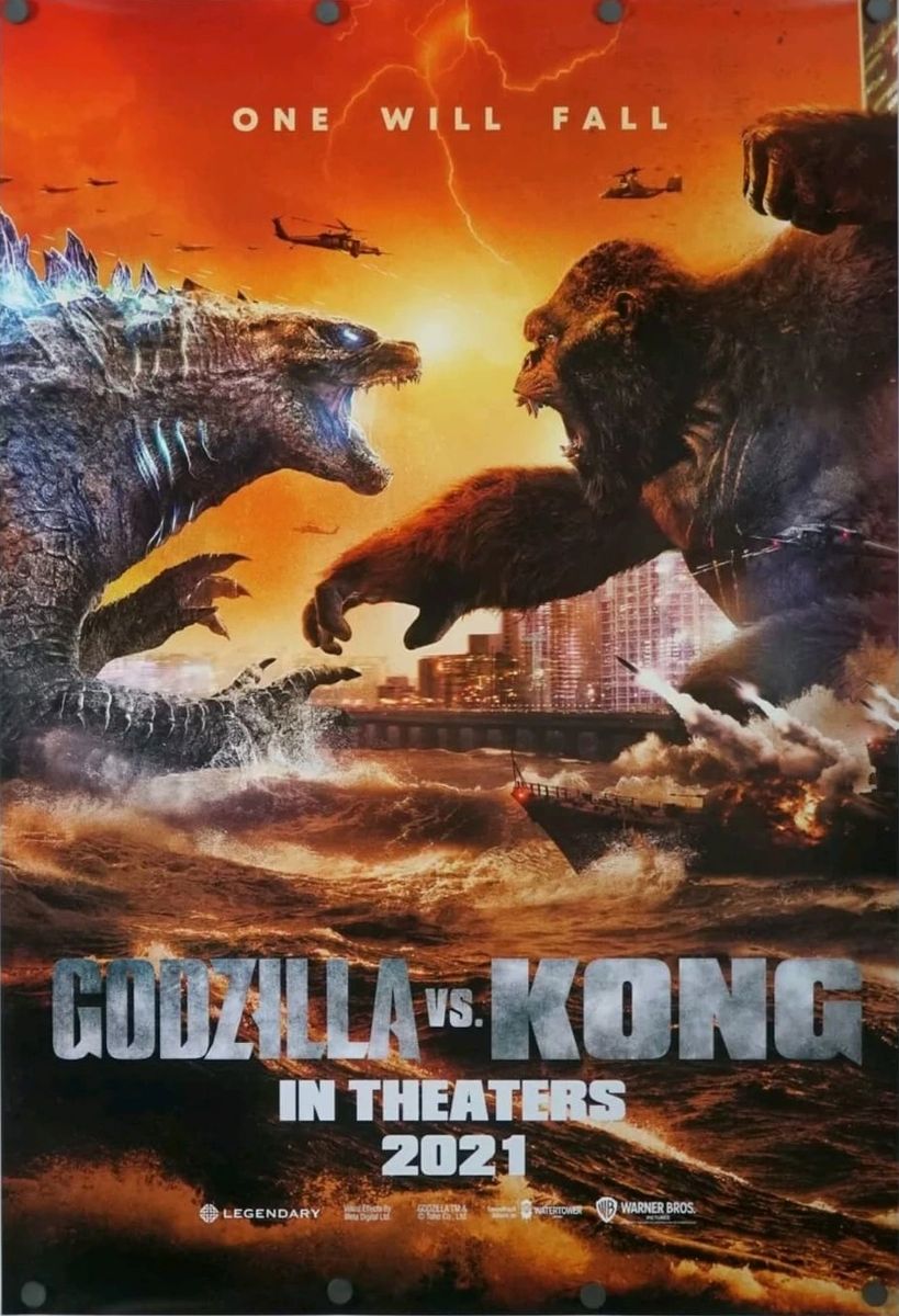 Godzilla vs. Kong Style B International One-Sheet Poster